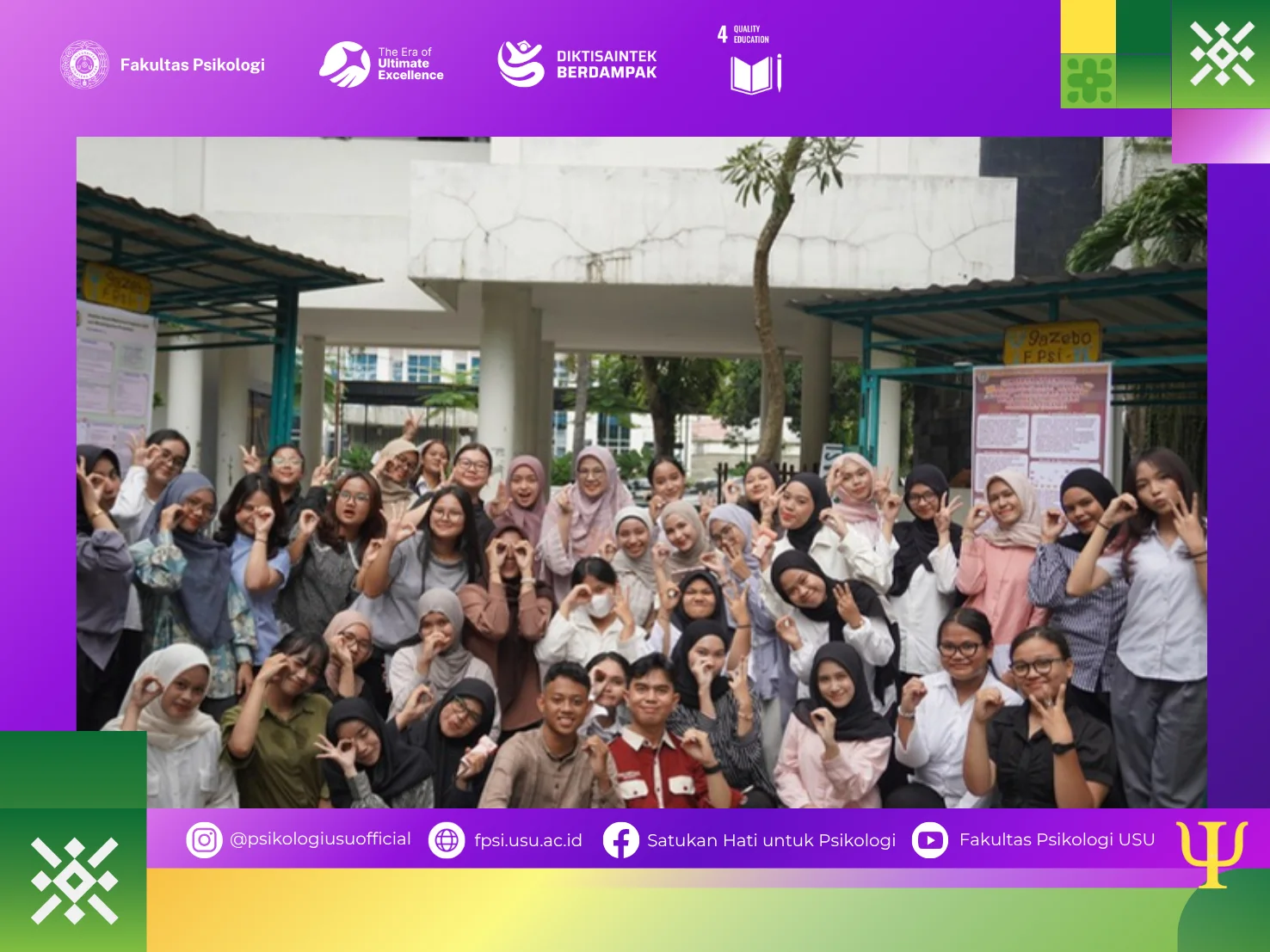 Pameran Poster dalam Ujian Tengah Semester, Mahasiswa Prodi Sarjana Psikologi Latih Kemampuan Diseminasi Hasil Observasi